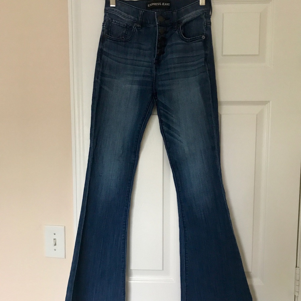 Express Bell Flare Denim